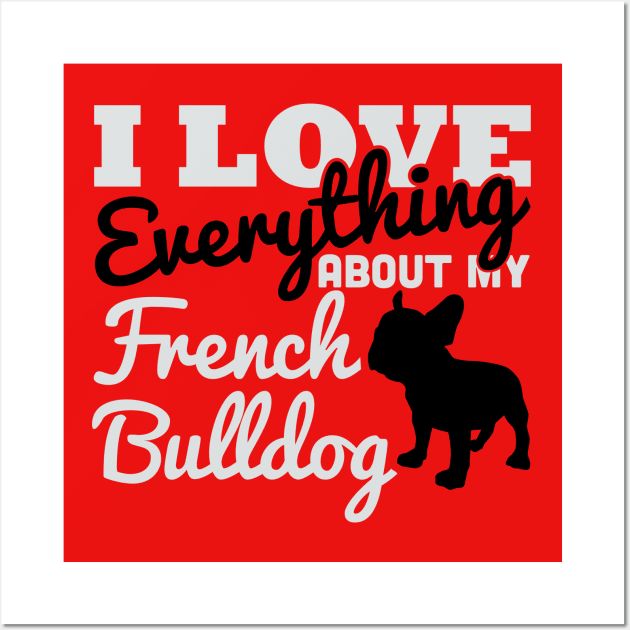 French Bulldog Wall Art by nektarinchen